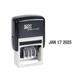 Stamps & Stamp Supplies | COSCO 2000PLUS 010129 Self-Inking Economy Dater - Black image number 1