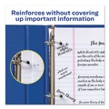 Notebooks & Pads | Avery 05721 0.25 in. Diameter Dispenser Pack Hole Reinforcements - Clear (200/Pack) image number 1