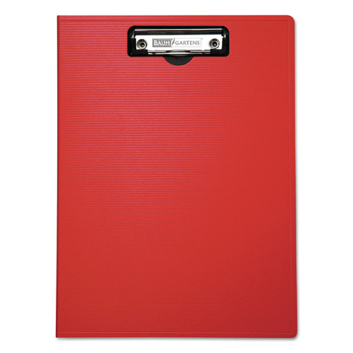 Clipboards | Mobile OPS 61632 0.5 in. Capacity Portfolio Clipboard with Low-Profile Clip - Red image number 0