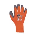 Cleaning Gloves | Ergodyne 17625 ProFlex 7401 Coated Lightweight Winter Gloves - X-Large Orange (1-Pair) image number 4