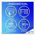 Hand Wipes | LYSOL Brand 19200-82159 7 in. x 7.25 in. 1-Ply Disinfecting Wipes - Lemon and Lime Blossom White (4/Carton) image number 7