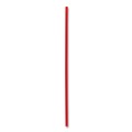 Cutlery | Boardwalk BWKSTRU525R10 5.25 in. Polypropylene Single-Tube Stir-Straws - Red (10000/Carton) image number 0