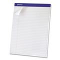 Notebooks & Pads | Ampad 20-320 (50) White 8.5 in. x 11.75 in. Sheets Wide/Legal Rule Perforated Writing Pads (1-Dozen) image number 1