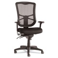 Alera | Alera ALEEL41ME10B 17.2 in. to 20.6 in. Seat Height Elusion Series Mesh High-Back Multifunction Chair Supports Up to 275 lbs. - Black image number 0