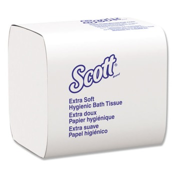 Scott 48280 2-Ply Septic-Safe Hygienic Bath Tissue - White (250/Pack 36 Packs/Carton)
