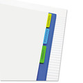 Dividers & Tabs | Redi-Tag B31080 2 in. Wide 1/5-Cut Write-On Index Tabs - Assorted Colors (30/Pack) image number 1