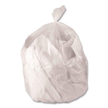 Heritage H6639HC R01 Linear Low-Density Can Liners 33 gal 0.65 mil 33 x 39 Clear Roll (250/Carton)