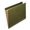 Just Launched | Pendaflex 04152 1/3 1/3-Cut Tabs Reinforced Hanging Letter File Folders with Printable Tab Inserts - Standard Green (25/Box) image number 2