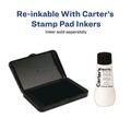 Back to School Sale | Carter's 21082 6.25 in. x 3.25 in. Pre-Inked Felt Stamp Pad - Black image number 1