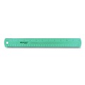 Office & Office Supplies | Westcott 12975 12 in. Standard/Metric Plastic Ruler - Jewel image number 2
