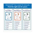 Copy & Printer Paper | Hammermill 10254-1 Premium Color Copy 28 lbs. 11 in. x 17 in. Print Paper - 100 Bright White (500/Ream) image number 3