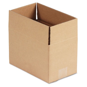 MAILING BOXES AND TUBES | Universal UFS1066 10 in. x 6 in. x 6 in. Fixed Depth Shipping Boxes - Brown Kraft (25/Bundle)
