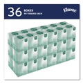 Tissues | Kleenex 21272 Naturals 2-Ply Facial Tissues - White (90 Sheets/Box, 36 Boxes/Carton) image number 6
