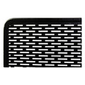 Desk Accessories & Office Organizers | Artistic ART20010 Urban Collection 13 in. x 5.75 in. x 10.75 in. 1 Section Letter to Legal Size Files Punched Metal Desktop File - Black image number 2