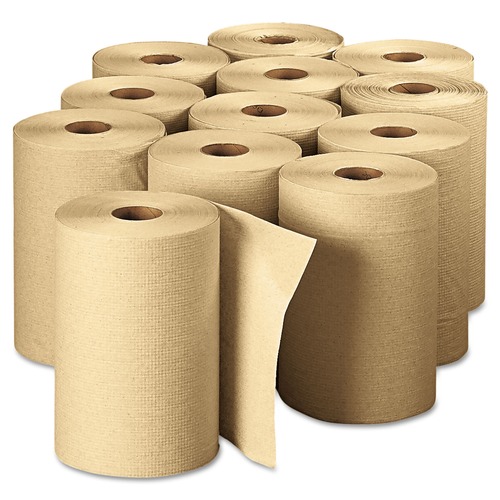 Just Launched | Georgia Pacific Professional 26401 7.88 in. x 350 ft. 1-Ply Pacific Blue Basic Paper Towels - Brown (12 Rolls/Carton) image number 0