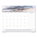 Notebooks & Pads | AT-A-GLANCE 89802 12-Month (Jan to Dec): 2026 22 in. x 17 in. Landscapes Photography Landscape Panoramic Desk Pad - White Sheets, Clear Corners image number 0