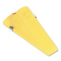 Office & Office Supplies | Master Caster 00967 Giant Foot 3.5 in. W x 6.75 in. D x 2 in. H No-Slip Rubber Wedge Magnetic Doorstop - Yellow image number 1
