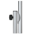 White Boards | MasterVision QR5203 35.4 in. x 47.2 in. 80 in. Tall Vertical Orientation Revolver  - Silver Aluminum Frame image number 1