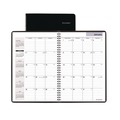 Bulletin Boards | AT-A-GLANCE G470-00 12 in. x 8 in. 14-Month (Dec 2025-Jan 2027) DayMinder Monthly Planner - Black Cover image number 1