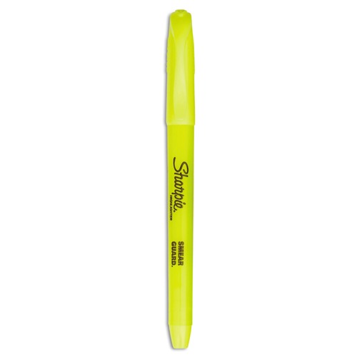Highlighters | Sharpie 2003991 Pocket Style Chisel Tip Highlighter Value Pack - Yellow (36/Pack) image number 0