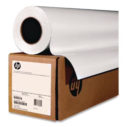 Copy & Printer Paper | HP CH023A Everyday 36 in. x 100 ft. 2 in. Core 8 mil Matte Polypropylene Roll Film - White (2/Carton) image number 0