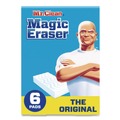 Erasers & Correction Supplies | Mr. Clean 79009 2.3 in. x 4.6 in. 1 in. Thick Magic Eraser - White (6/Pack, 6 Packs/Carton) image number 1