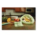 Paper Bags | Stout by Envision E4248E85 EcoSafe-6400 42 in. x 48 in. 0.85 mil. 48 Gallon Compostable Bags - Green (40/Box) image number 7