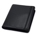 File Folders | Samsill 15650 Professional Zippered Pad Holder/Ring Binder - Vinyl Black image number 1