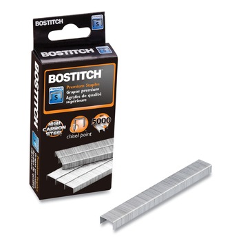 Bostitch SBS191/4CP Standard Staples with 0.25 in. Legs - Steel (5000/Box)