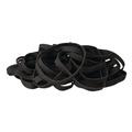 Rubber Bands | Alliance 57645 Advantage 0.04 in. Gauge Classic Rubber Bands - Black/Size 64 (1/Box) image number 1