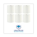 Paper Towels and Napkins | Boardwalk BWK35XTRA 8 in. x 800 ft. 1-Ply Xtra Roll Towels - White (6/Carton) image number 4