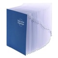 File Folders | Smead 89294 Deluxe 31 Dividers Expandable Indexed Desk File/Sorter - Dark Blue Cover/Letter Size image number 1