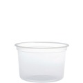 Food Service | Dart MN16-0100 MicroGourmet 16 oz. Plastic Food Containers - Translucent (500/Carton) image number 3