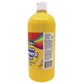 Arts & Crafts Supplies | Cra-Z-Art 760096 32 oz Washable Tempera Paint - Yellow image number 1
