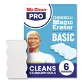 Erasers & Correction Supplies | P&G Pro 83900240 2.3 in. x 4.6 in. 1 in. Thick Magic Eraser - White (6/Pack, 6 Packs/Carton) image number 2