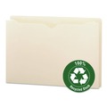 File Jackets & Sleeves | Smead 75607 Straight Tab 100% Recycled Top Tab File Jackets - Legal, Manila (50/Box) image number 6