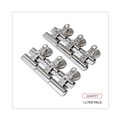 Back to School Sale | Universal UNV31261 Bulldog Magnetic Clips - Medium, Nickel (12/Pack) image number 7