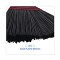 Just Launched | Boardwalk BWK916P 54 in. Wood Handle Maid Broom with Plastic Bristles (1 Dozen) image number 4