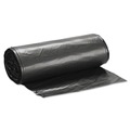  | Inteplast Group WSLW3858SHK Low-Density 60 Gallon 38 in. x 58 in. Commercial Can Liners - Black (100/Carton) image number 1