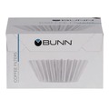 Coffee | BUNN 20104.0001 8 to 12 Cup Size Flat Bottom Coffee Filters (100/Pack) image number 2