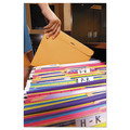 Envelopes & Mailers | Quality Park QUA38090 Redi-File 9 in. x 12 in. No. 90 Cheese Blade Flap Clasp/Gummed Closure Clasp Envelope - Brown Kraft (100/Box) image number 1