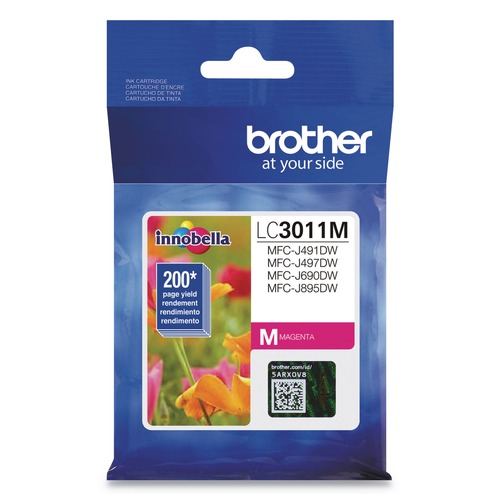 Ink & Toner | Brother LC3011M 200 Page-Yield Ink - Magenta image number 0
