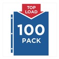 Sheet Protectors | Avery 74101 Letter Size Economy Gauge Top-Load Sheet Protector - Semi-Clear (100/Box) image number 5