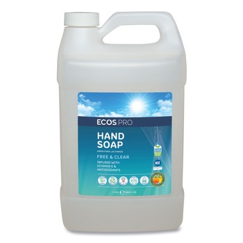 ECOS PRO PL9663/04 Liquid Hand Soap Free and Clear Scent 1 gal