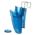 Food Service | San Jamar SAN SI9000 64 - 86 oz. Saf-T-Scoop and Guardian System for Ice Machines - Transparent Blue image number 1