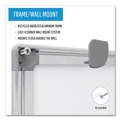 White Boards | MasterVision MA2700790 72 in. x 48 in. Reversible Earth Silver Easy-Clean Dry Erase Board - White Surface/Silver Aluminum Frame image number 7