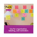 Back to School Sale | Post-it Notes Super Sticky 654-24SSMIA-CP 3 in. x 3 in. Pads in Supernova Neon Collection Colors (24 Pads/Pack) image number 9