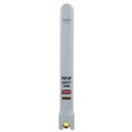 Just Launched | Rubbermaid Commercial FG9S0000YEL 3-Sided Fabric 21 in. x 21 in. x 20 in. Multilingual "Caution" Pop-Up Safety Cone - Yellow image number 2