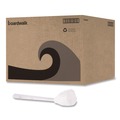 Cleaning Brushes | Boardwalk 528121 2 in. Cone Toilet Bowl Mop with 10 in. Handle - White (25/Carton) image number 0