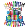Arts & Crafts Supplies | TPG Creations 604 3.5 in. Kwik Stick Tempera Paint - Assorted Colors (24/Pack) image number 2